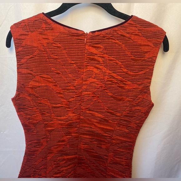 Piazza Sempione Textured Silk Blend Sheath Dress Sz IT 40 - Picture 6 of 12